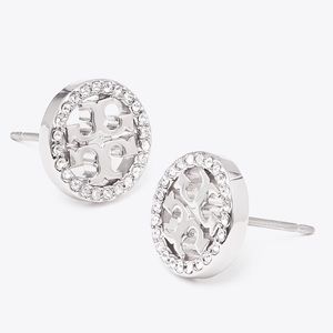 Miller Pave stud earrings